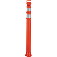 Ez-Grab Delineator Posts, 42" H, Orange Distribution Jean Lapalme