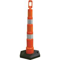 Grip N Go Trim Line Channelizers, 49" High, Orange Distribution Jean Lapalme
