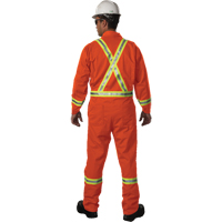 Combinaison non doubl&eacute;e Westex UltraSoft, Grand, Orange Distribution Jean Lapalme