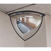 90° Dome Mirror, Quarter Dome, Open Top, 20" Diameter Distribution Jean Lapalme