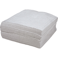 Premium Bonded Sorbent Pads, Oil Only, 15" x 18", 30 gal. Absorbancy Distribution Jean Lapalme