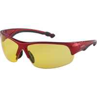 Lunettes de s&eacute;curit&eacute; s&eacute;rie Z1900, Lentille Ambr&eacute;e, Anti-&eacute;gratignures, R&eacute;pond ou surpasse la norme CSA Z94.3 Distribution Jean Lapalme