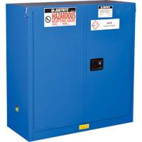 Armoires doubl&eacute;es pour rangement de mati&egrave;res dangereuses Chem-Cor, 30 gal., 43" x 44" x 18" Distribution Jean Lapalme