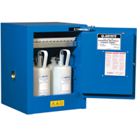 ChemCor&reg; Lined Hazardous Material Countertop Safety Cabinets, 4 gal., 17" x 22" x 17" Distribution Jean Lapalme