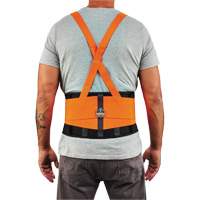 Ceinture de support dorsal haute visibilit&eacute; en &eacute;lasthanne ProFlex 100HV, &eacute;lastique, T-petit Distribution Jean Lapalme