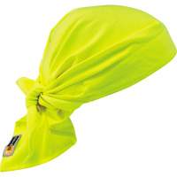 Chill-Its&reg; 6710FR FR Cooling Triangle Hat, High Visibility Lime-Yellow Distribution Jean Lapalme
