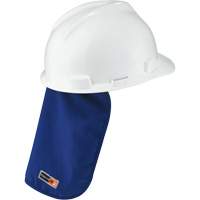 Tampon et voile pour le cou refroidissants et ignifug&eacute;s pour casque de s&eacute;curit&eacute; Chill-Its 6717FR, Bleu Distribution Jean Lapalme