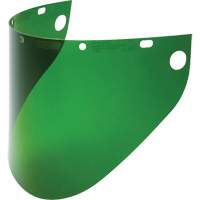 Fibre-Metal&reg; Extended View Faceshield Visor, Propionate, Green Tint Distribution Jean Lapalme