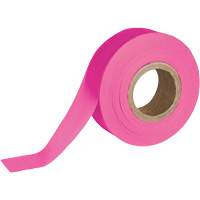 Ruban pour signalisation, 1,188" la x 150' lo, Rose fluorescent Distribution Jean Lapalme