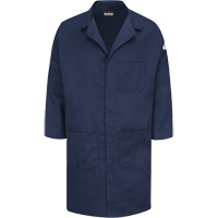 Blouse de laboratoire Excel FR ComforTouch, Coton, Moyen, Bleu marine Distribution Jean Lapalme