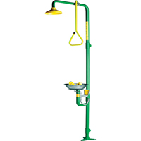 Safe-T-Zone&reg; Aerated Combination Shower & Eye Wash Distribution Jean Lapalme