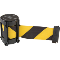 Replacement Cassettes For Utility, Advance & StowAway&reg; TensaBarrier&reg;, 13', Yellow Tape Distribution Jean Lapalme