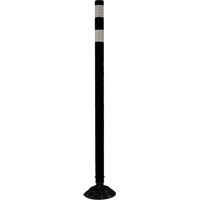 Impact Resistant Delineator, 36" H, Black Distribution Jean Lapalme