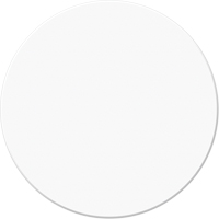 Armor Stripe Lean/5S Markers, Circle, 6" L x 6" W, White, Plastic Distribution Jean Lapalme
