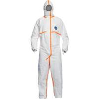 Coveralls, Small, White, Tyvek&reg; 800 J Distribution Jean Lapalme