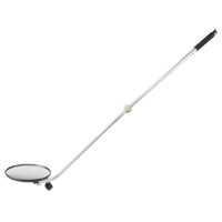 Inspection Mirror, 8.5" dia., Round, 47" Handle Distribution Jean Lapalme