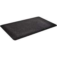 Tapis antimicrobiens WD Foodmaster, Lisse, 2' x 3' x 9/16", Noir, Mousse de vinyle Distribution Jean Lapalme