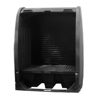 Abris de confinement des d&eacute;versements sans drain, 61" lo x 37,25" la x 72,75" h, Capacit&eacute; de charge 1000 lb Distribution Jean Lapalme