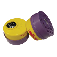 Cartouche pour respirateur, Combinaison cartouche et filtre contre les particules pour gaz/vapeurs, Gaz acide/Vapeur organique/Filtre P100 Distribution Jean Lapalme
