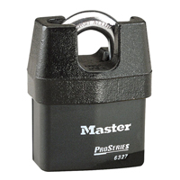 Cadenas prot&eacute;g&eacute; ProSeries, Noir, Cl&eacute;s diff&eacute;rentes, Acier lamin&eacute;, Largeur de 2-5/8" Distribution Jean Lapalme