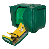 Douche oculaire portative, eau ti&egrave;de, Aliment&eacute; par gravit&eacute;, Capacit&eacute; 9 gal., Conformit&eacute; ANSI Z358.1 Distribution Jean Lapalme