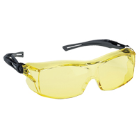 Dynamic OTG Extra Series Safety Glasses, Amber Lens, Anti-Fog/Anti-Scratch, ANSI Z87+/Meets/Exceeds CSA Z94.3 Distribution Jean Lapalme