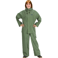 Hurricane Flame Retardant/Oil Resistant Rain Suits - Rainsuits, 4X-Large, Green Distribution Jean Lapalme