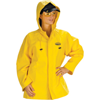 Hurricane Flame Retardant/Oil Resistant Rain Suits - Jackets, 4X-Large, Yellow Distribution Jean Lapalme