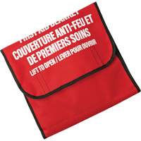 Dynamic Fire Blanket with Nylon Pouch Holder, Wool, 60"L x 71"W Distribution Jean Lapalme