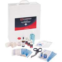Trousse de premiers soins industrielle pour usage g&eacute;n&eacute;ral Dynamic, Dispositif m&eacute;dical Classe 1, Boîte en m&eacute;tal Distribution Jean Lapalme
