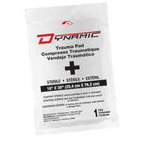 Pansement de trauma Dynamic, Tampon, 10" lo x 30" la, St&eacute;rile, Dispositif m&eacute;dical Classe 1 Distribution Jean Lapalme