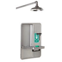 Douche et douche oculaire/faciale, Montage au plafond Distribution Jean Lapalme