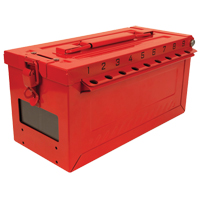 Petit boîtier verrouillable pour groupe, Rouge Distribution Jean Lapalme