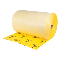 Premium Caution Rolls, Heavyweight, 150' L x 30" W, 57 gal. Absorbancy Distribution Jean Lapalme