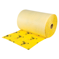 Premium Caution Rolls, Heavyweight, 150' L x 24" W, 37.6 gal. Absorbancy Distribution Jean Lapalme