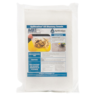 Chiffons pour l'huile Spilltration, Huile seulement, 16" x 10", 29 gal. d'absorption Distribution Jean Lapalme