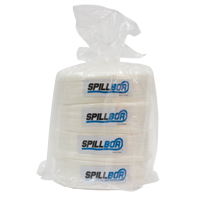 SpillBoa Bale, Oil Only, 25' L x 5" W, 28 gal. Absorbancy, 4 /Pack Distribution Jean Lapalme
