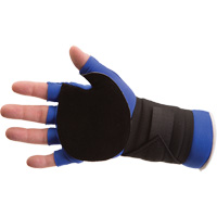Anti-Impact Glove with Wrist Support, Size Small, Split Leather Palm Distribution Jean Lapalme