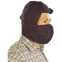 Hard Hat Winter Liner with Removable Face , Cotton/Kasha Lining, One Size, Black Distribution Jean Lapalme