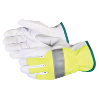 Endura&reg; Hi-Viz Reflective Driver's Gloves, Large, Grain Goatskin Palm Distribution Jean Lapalme