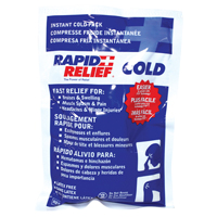 Rapid Relief&reg; Instant Chill Pack, Cold, Single Use, 5" x 9" Distribution Jean Lapalme