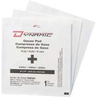 Gaze Dynamic, Tampon, 4" lo x 4" la, St&eacute;rile, Dispositif m&eacute;dical Classe 1 Distribution Jean Lapalme