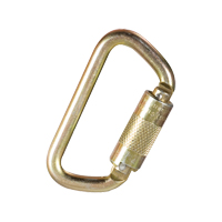 Carabiner, Steel, 5000 lbs Capacity Distribution Jean Lapalme