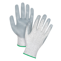 High-Performance Cut-Resistant Gloves, Size Medium/8, 13 Gauge, Nitrile Coated, HPPE Shell, ANSI/ISEA 105 Level 4/EN 388 Level 5 Distribution Jean Lapalme