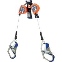 Nano-Lok Edge Self-Retracting Lifeline, 7', Stainless Steel, Swivel Distribution Jean Lapalme