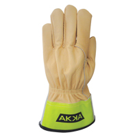 Lineman's Gloves, Small, Grain Cowhide Palm Distribution Jean Lapalme