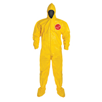 Coveralls, Medium, Yellow, Tychem&reg; 2000 Distribution Jean Lapalme