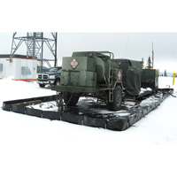 Insta-Berm L-Rod, 748 US gal. Capacity, 10' W x 10' L x 12" H, L-Bracket Distribution Jean Lapalme