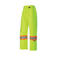 5586 450D Safety Pant, Polyester, X-Small, High Visibility Lime-Yellow Distribution Jean Lapalme