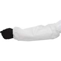 Manchettes, Longueur de 18", Microporeux, Blanc Distribution Jean Lapalme